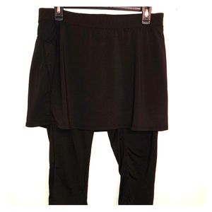 REI Medium skirted crop leggings skirt athletic MD
